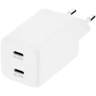 Адаптер питания UBEAR 2*USB-C, 65 Вт — Изображение №1