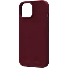 Պաշտպանիչ պատյան NJORD Suede MagSafe հետ MagSafe Բոսորագույն for iPhone 15 Plus — image №1