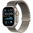 Apple Watch Ultra 2 2024, 49mm, Natural Titanium, Natural Titanium Milanese Loop, Large — Image №1