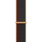 Band APPLE 41mm Sport Loop - Regular Dark Cherry/Forest Green — Image №1