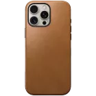 Чехол NOMAD Modern Leather с MagSafe English Tan для iPhone 16 Pro Max — Изображение №1
