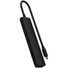 SATECHI  Slim 7 Multiport  Multiport Adapter  Μαύρος — Εικών №1