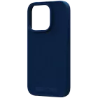 Protective Case NJORD Suede MagSafe with MagSafe Blue for iPhone 15 Pro — Image №1
