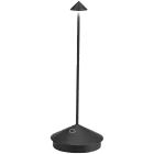 ZAFFERANO PINA PRO TABLE LAMP 105x290mm. PAINTED MATT BLACK 2.2W LED 173lm. — Image №1
