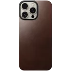 Чохол NOMAD Magnetic Leather with MagSafe Rustic Brown для iPhone 16 Pro Max — Зображення №1