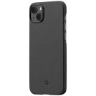 Чехол PITAKA MagEZ Case 3 с MagSafe Twill Black/Grey для iPhone 14 Plus — Изображение №1