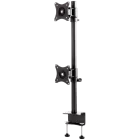 EDBAK Mounting Kit for FOR TWO 19"-27" SCREENS, VERTICAL SETUP 19" – 27", Black — Image №1