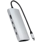 Multiport Adapter SATECHI USB-C Multiport Adapter 8K with Ethernet V3 Silver — Image №1