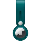 Breloc APPLE din piele pentru AirTag, Forest Green — image №1