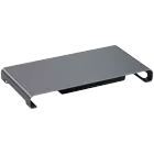 Подставка для iMac или монитора SATECHI Aluminum USB-C Monitor Stand Hub XL, Space Gray (ST-UCSHXLM) — Изображение №1