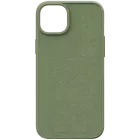 Պաշտպանիչ պատյան NJORD Suede MagSafe հետ MagSafe Ձիթապտղի գույն for iPhone 15 Plus — image №1