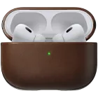 Чехол NOMAD Modern Leather Case  Коричневый для AirPods Pro (Gen2) — Изображение №1