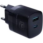 Power Adapter 3MK 2*USB/USB-C, 33 W — Image №1