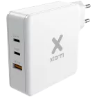Адаптер питания XTORM 3*USB/USB-C 2*USB Type C, USB Type-A, 140 Вт — Изображение №1