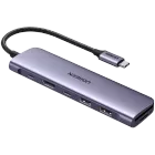 Docking Station UGREEN USB-C To HDMI+2*USB 3.0 A+ USB-C+SD/TF+PD Մոխրագույն — image №1