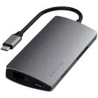 SATECHI  Multi-Port Adapter V2  Multiport Adapter  Space Gray — Εικών №1