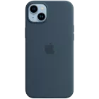 APPLE Silicone Case with MagSafe Storm Blue for iPhone 14 Plus — Image №1