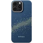 Защитный чехол PITAKA Tactile Woven с MagSafe Milky Way Galaxy для iPhone 16 Pro Max — Изображение №1
