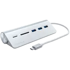 SATECHI  USB Хаб  Серебристый — image №1