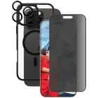 PANZERGLASS Case Flagship 3-in-1 Bundle with MagSafe, Black for iPhone 16 Pro — Image №1