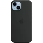 APPLE силиконовый чехол с MagSafe Тёмная ночь для iPhone 14 — image №1