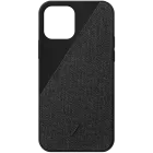 NATIVE UNION Чехол CLIC CANVAS  Чёрный для iPhone 12 mini — image №1
