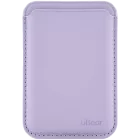 UBEAR Карман LEATHER SHELL  Лаванда для iPhone — image №1