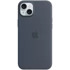 APPLE Silicone Case with MagSafe Storm Blue for iPhone 15 Plus — Image №1