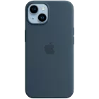 APPLE Silicone Case with MagSafe Storm Blue for iPhone 14 — Image №1