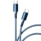 VLP Кабель USB-C, Тёмно-синий, 1.2м — image №1