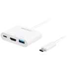 Адаптер Macally USB-C to HDMI/USB/USB-C 4K (UCHDMI4K) — Изображение №1