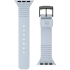 Curea UAG Aurora din silicon, 44/42 mm, Soft Blue — image №1