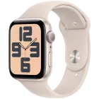 Apple Watch SE GPS Gen.2 (2023), 44մմ, Starlight, Starlight Sport Band, S/M — image №1