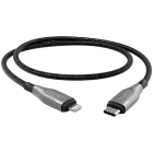 CYGNETT USB-C to Lightning Cable, 1 m, Black — Image №1