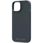 Husă NJORD Fabric cu MagSafe pentru iPhone 15 Pro Max, Dark Gray — image №1