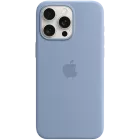 APPLE Case Silicone Case with MagSafe with MagSafe, Winter Blue for iPhone 15 Pro Max — Image №1