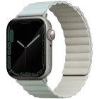 UNIQ Revix reversible Magnetic Strap for Apple Watch 49/45/44/42 Band Revix Sage/Beige for Apple Watch 42/44/45/49 mm — Image №1