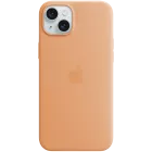 APPLE Silicone Case with MagSafe Orange Sorbet for iPhone 15 Plus — Image №1