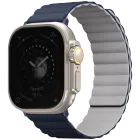 Band UNIQ Revix reversible Magnetic Strap for Apple Watch 49/45/44/42 Revix reversible Magnetic Storm Blue/Grey for Apple Watch 42/44/45/49 mm — image №1