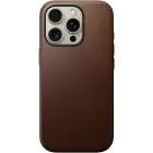NOMAD Case Modern Leather with MagSafe, Brown for iPhone 16 Pro — Image №1
