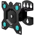Σετ εργαλείων επιτοίχιας τοποθέτησης ONKRON Tilt Swivel for 10" to 35-inch Screens 10" – 32", Μαύρο — Εικών №1