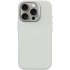 Husă DECODED din silicon cu MagSafe pentru iPhone 16 Pro, Stone Gray — image №1