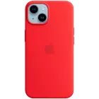 APPLE Silicone Case with MagSafe (PRODUCT)RED for iPhone 14 — Image №1