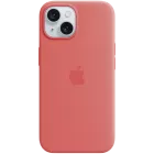 APPLE Silicone Case with MagSafe Guava for iPhone 15 — Image №1