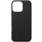 BANG & OLUFSEN Case Leather Case with MagSafe, Infinite Black for iPhone 16 Pro Max — Image №1