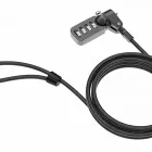 COMPULOCKS Universal PC Cable Lock with Combination Lock, Silver — Image №1