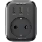 Адаптер питания UGREEN 4* 2*USB Type-A, USB Type C, 30 Вт — Изображение №1