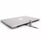COMPULOCKS Universal Blade with Combination Cable Lock, Silver — Image №1