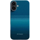 Husă PITAKA Tactile Woven cu MagSafe pentru iPhone 16, Moonrise — image №1