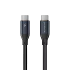 Кабель PROOVE PowerFull Type-C to Type-C 100W (1m) чорний — Зображення №1